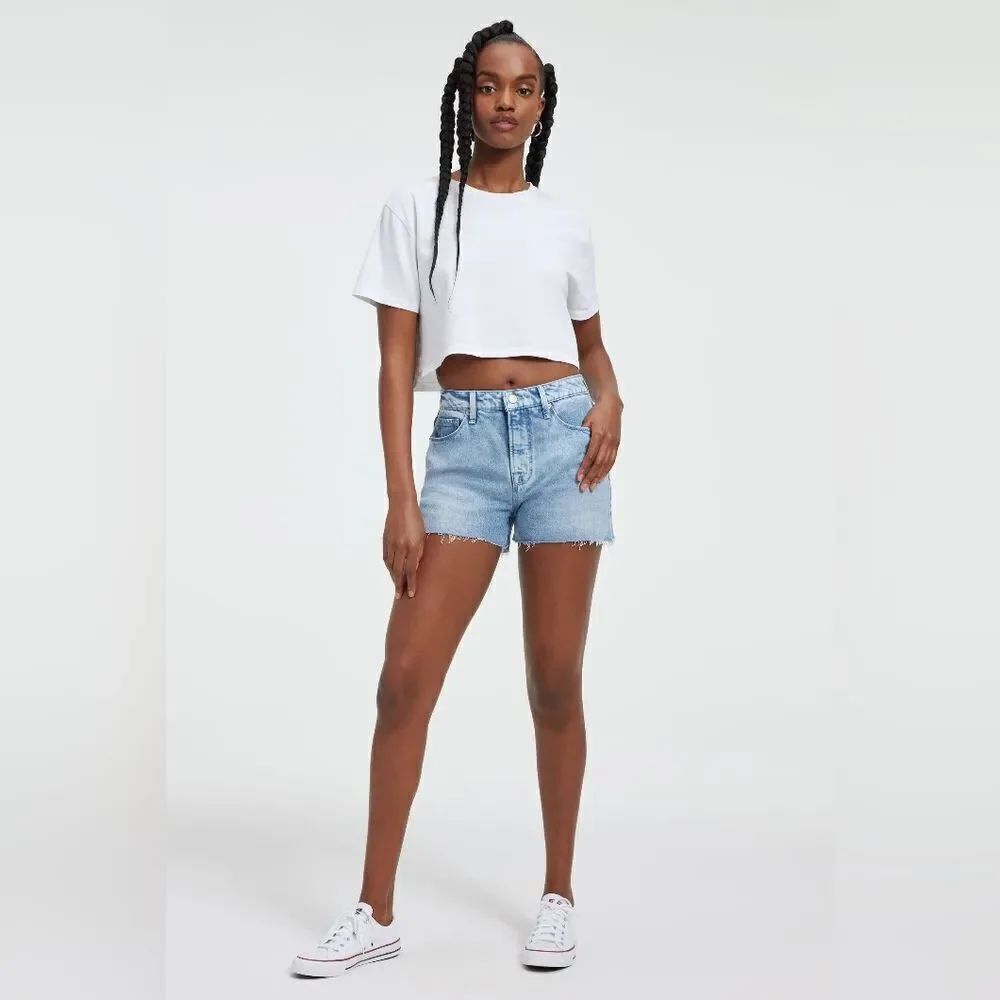 Good American Good ’90s Shorts sz 18
